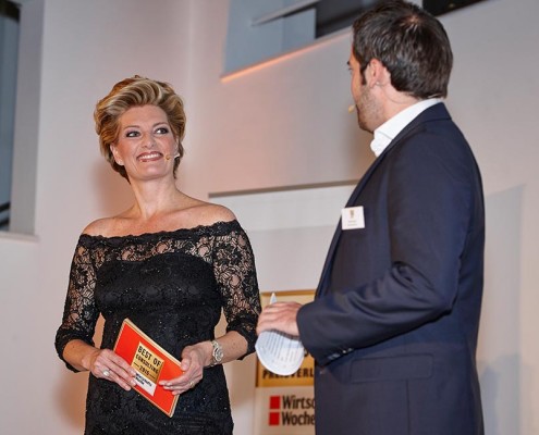 Sabine Stamm Moderatorin Gala Best Of Consulting