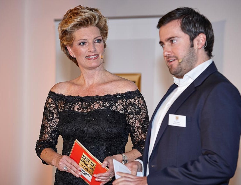 Sabine Stamm Moderatorin Gala Event Award Preisverleihung Best Of Consulting